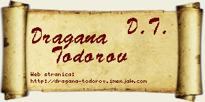Dragana Todorov vizit kartica